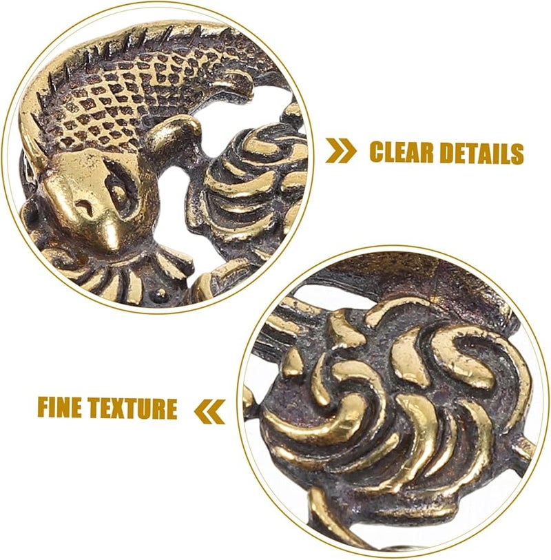 Brass Buckle 2pcs Creative DIY Decorative Belt Accessories For Bags Personalization - Image 4